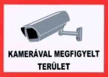 Kamerával megfigyelt terület